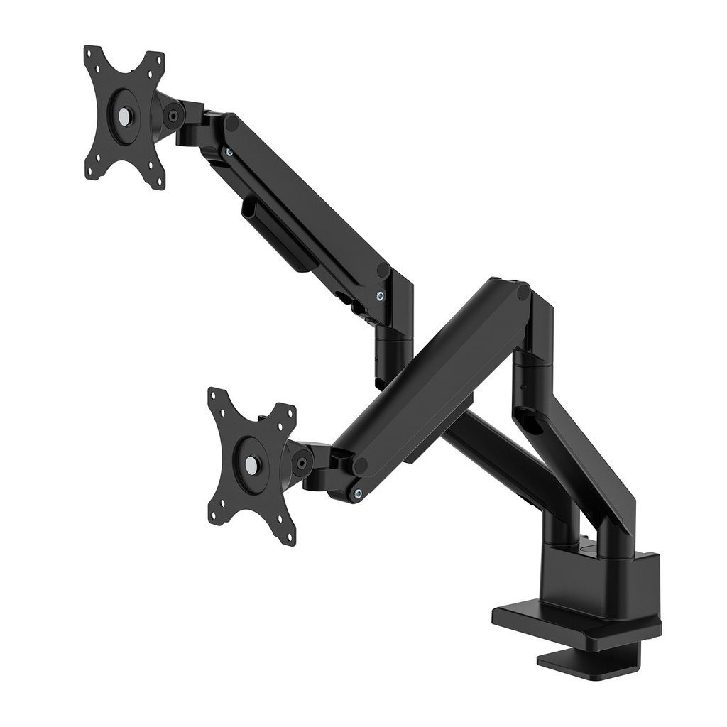 Monitorarm Neomounts NEXT Slim dual 17-32" zwart — afbeelding 3