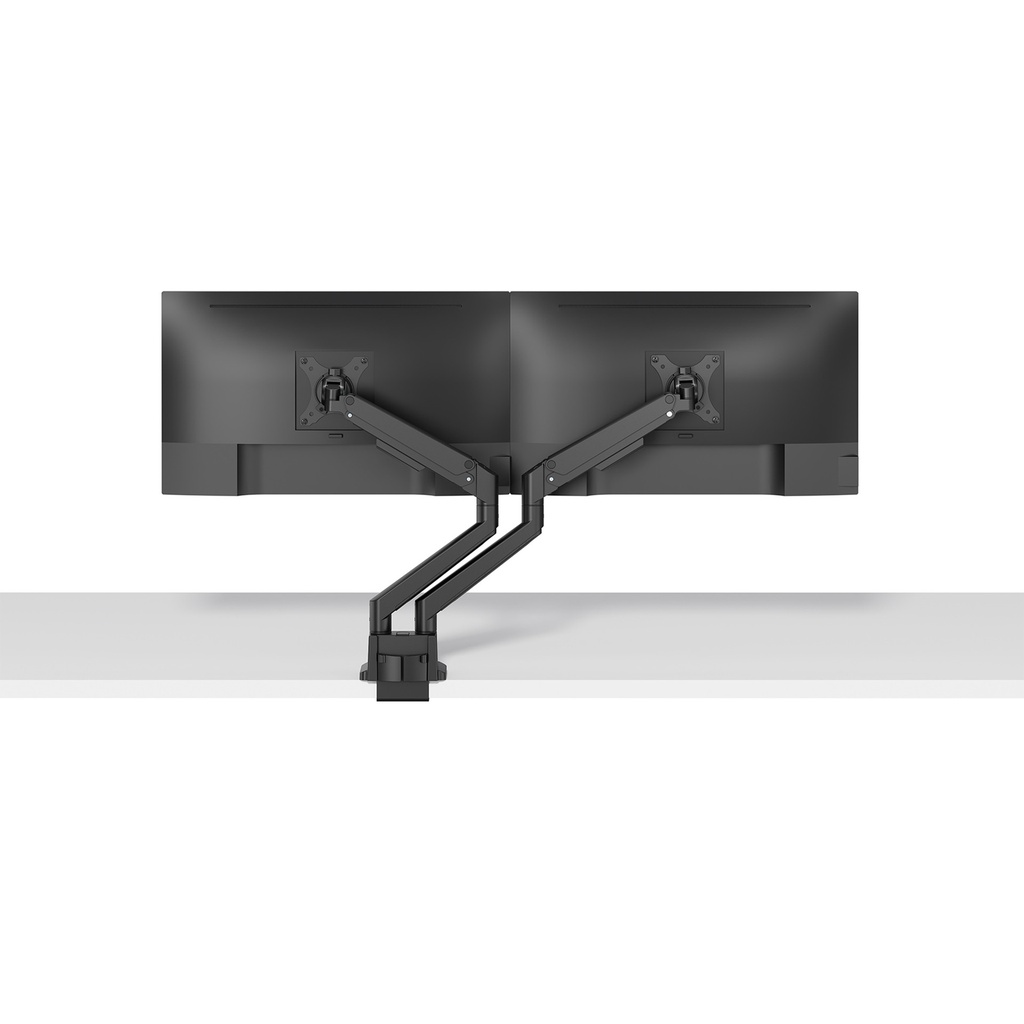 Monitorarm Neomounts NEXT Slim dual 17-32" zwart — afbeelding 4