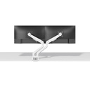 Monitorarm Neomounts NEXT Slim dual 17-32" wit — afbeelding 4