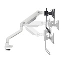 Monitorarm Neomounts NEXT One dual 17-32" crossbar wit — afbeelding 4