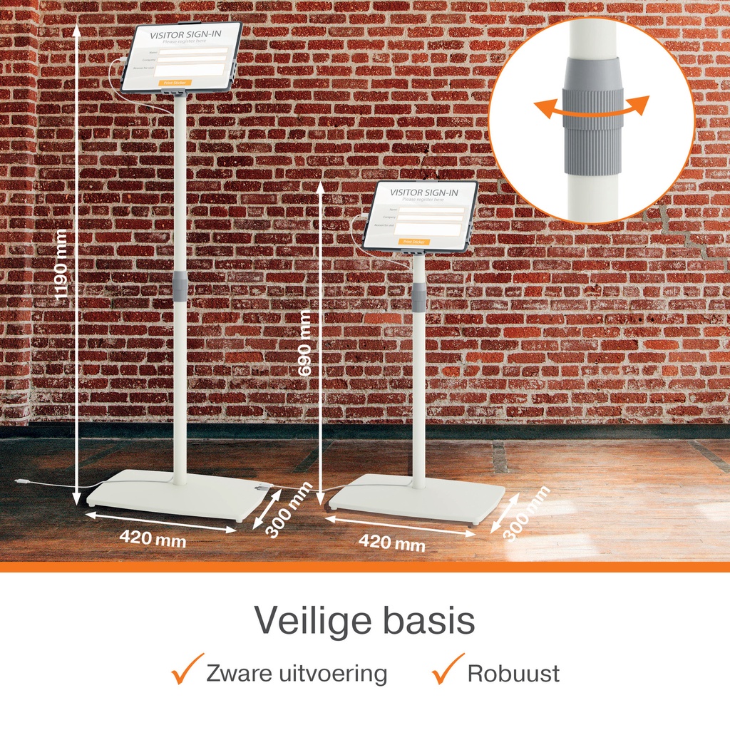 Tabletstandaard Nobo Impression Pro Universeel — afbeelding 11