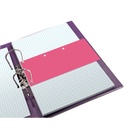 Scheidingsstrook Oxford duo 240x105mm roze 60 stuks — afbeelding 2