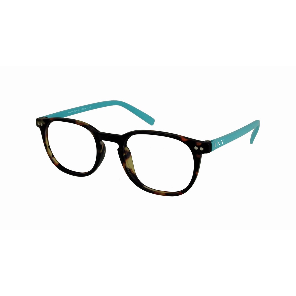 Leesbril I Need You +3.00 dpt Junior Selection bruin-turquoise — afbeelding 2