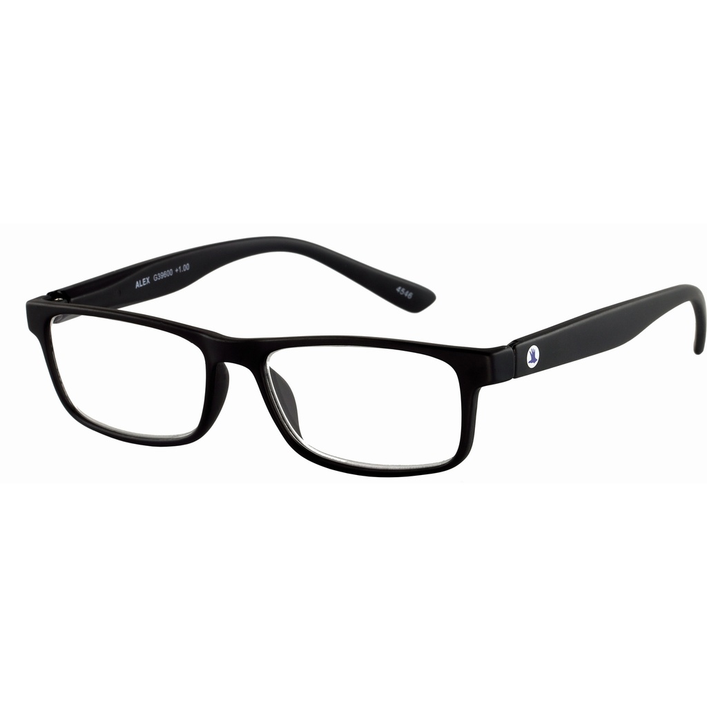 Leesbril I Need You +2.50 dpt Alex zwart — afbeelding 2