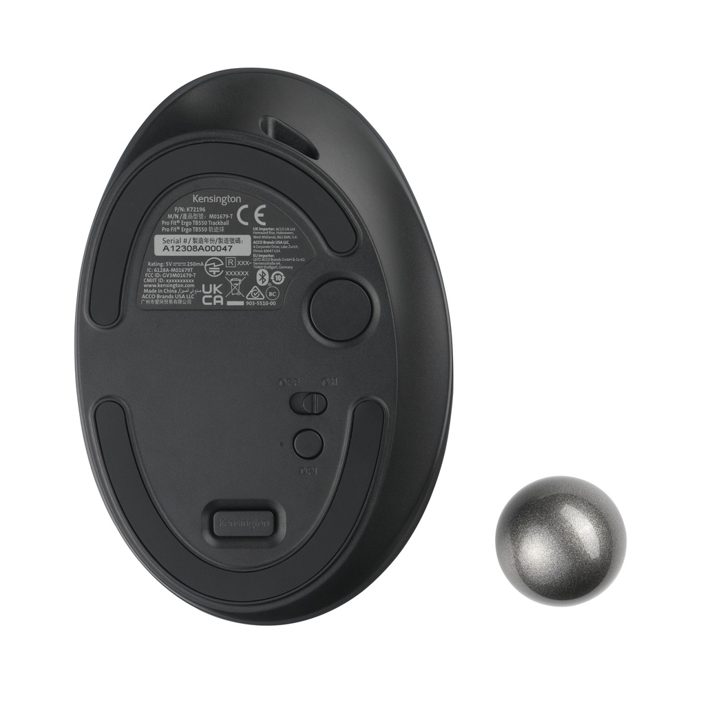Muis Kensington Trackball EQ TB550 — afbeelding 3