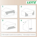 Tijdschriftencassette Leitz Puro set van 2 beige — afbeelding 5