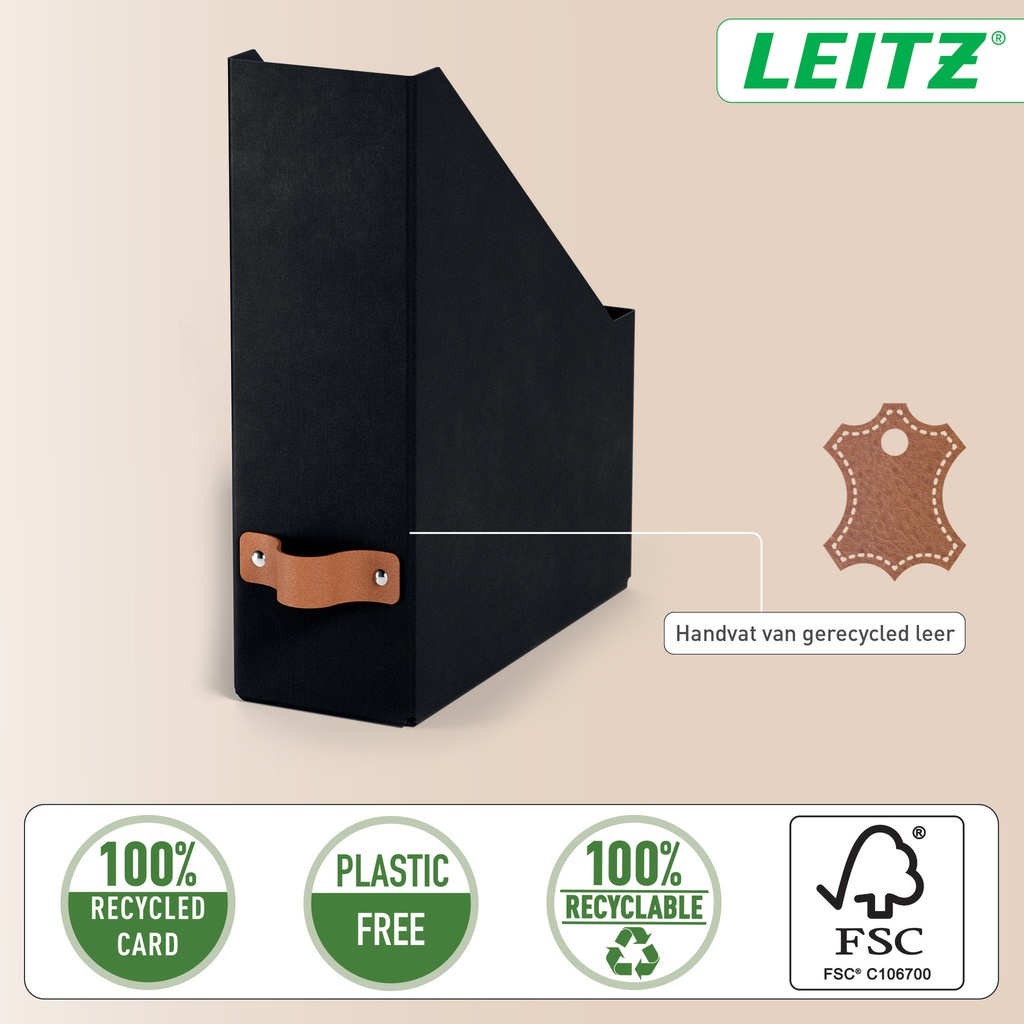 Tijdschriftencassette Leitz Puro set van 2 zwart — afbeelding 3