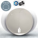 Actieve zitbal Leitz Ergo 65cm anti-rol lichtgrijs — afbeelding 3