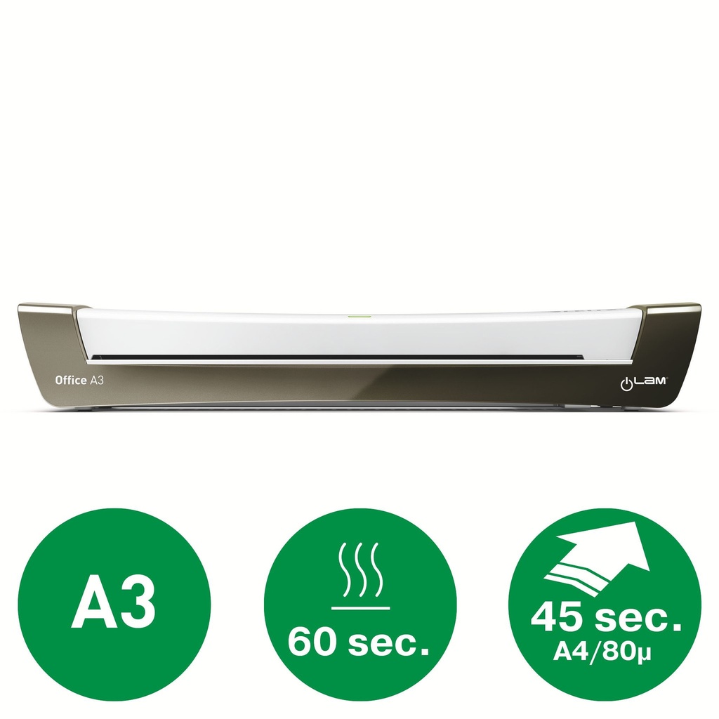 Lamineermachine Leitz iLAM Office A3 zilver — afbeelding 2
