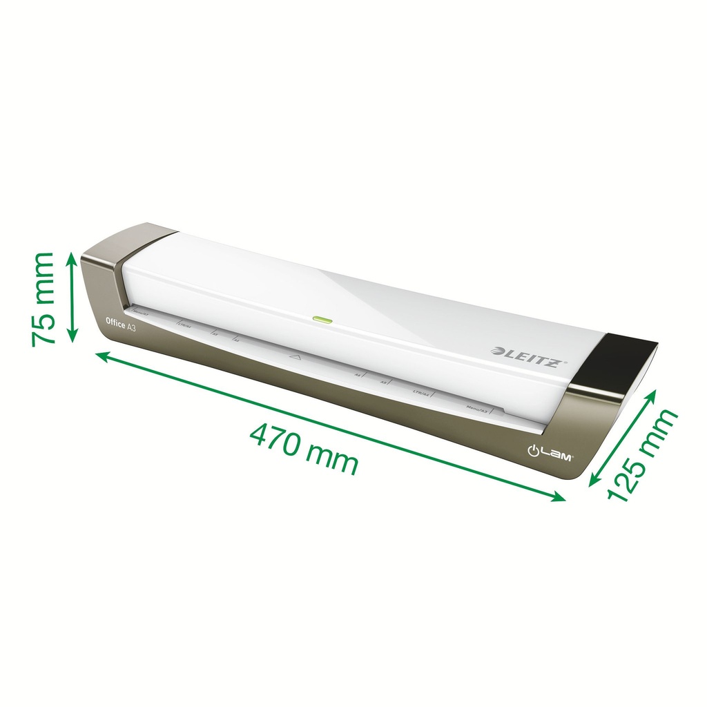 Lamineermachine Leitz iLAM Office A3 zilver — afbeelding 3