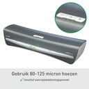 Lamineermachine Leitz iLAM Office A3 zilver — afbeelding 4
