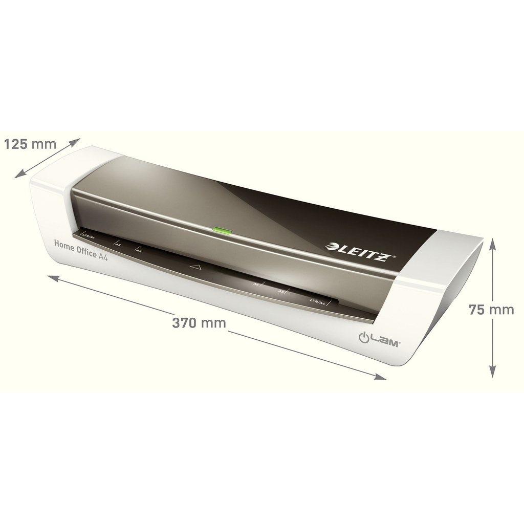 Lamineermachine Leitz iLAM Home Office A4 grijs — afbeelding 3