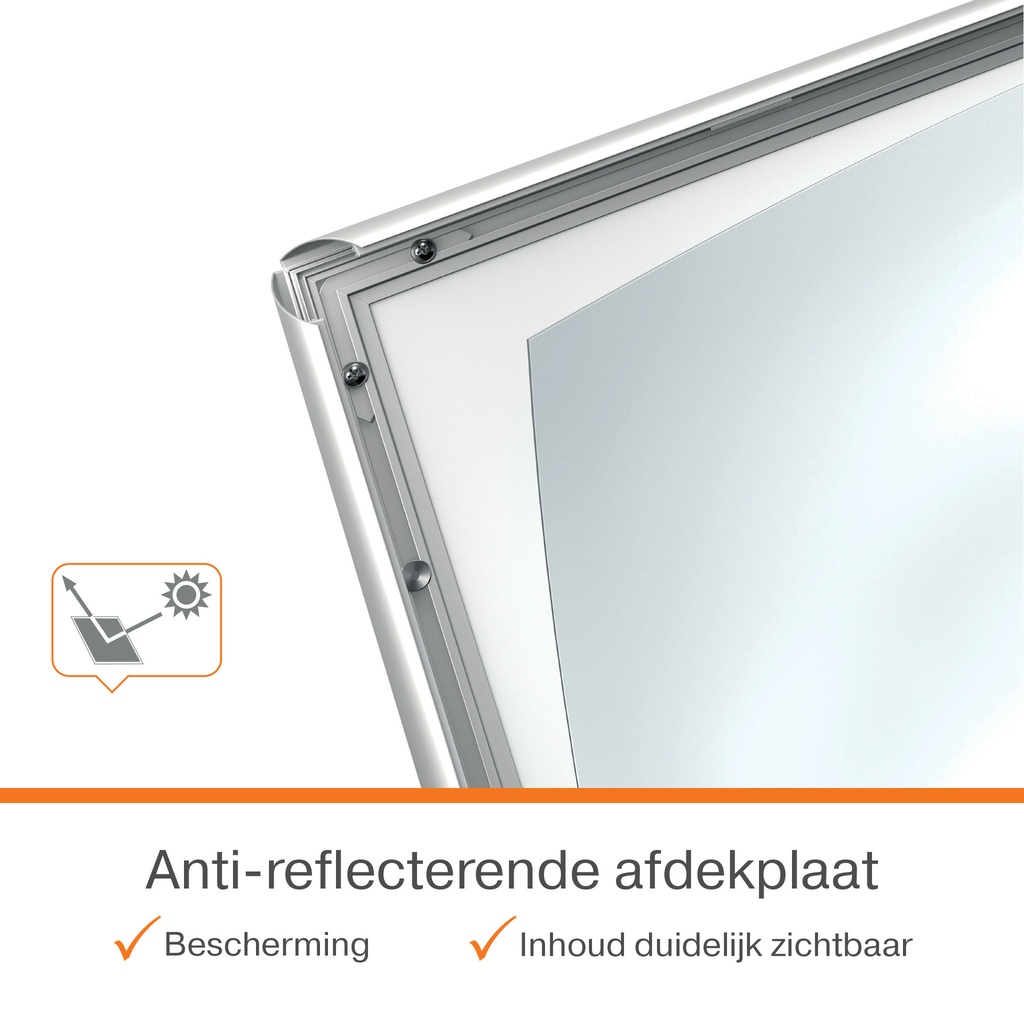 Stoepbord Nobo Essence A1 met verstekhoeken — afbeelding 5
