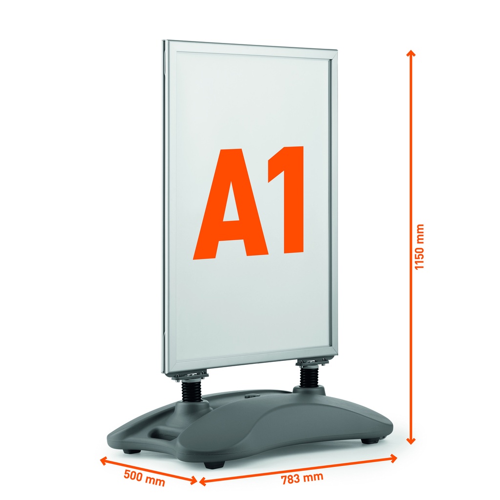 Stoepbord Durable Heavy Base A1 outdoor — afbeelding 2