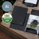 Dossiermap Leitz Recycle A4 3-kleps karton zwart — afbeelding 5