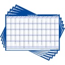 Jaarplanner 2027 Legamaster 1 persoon 90x60cm horizontaal gelamineerd Engelstalig — afbeelding 2