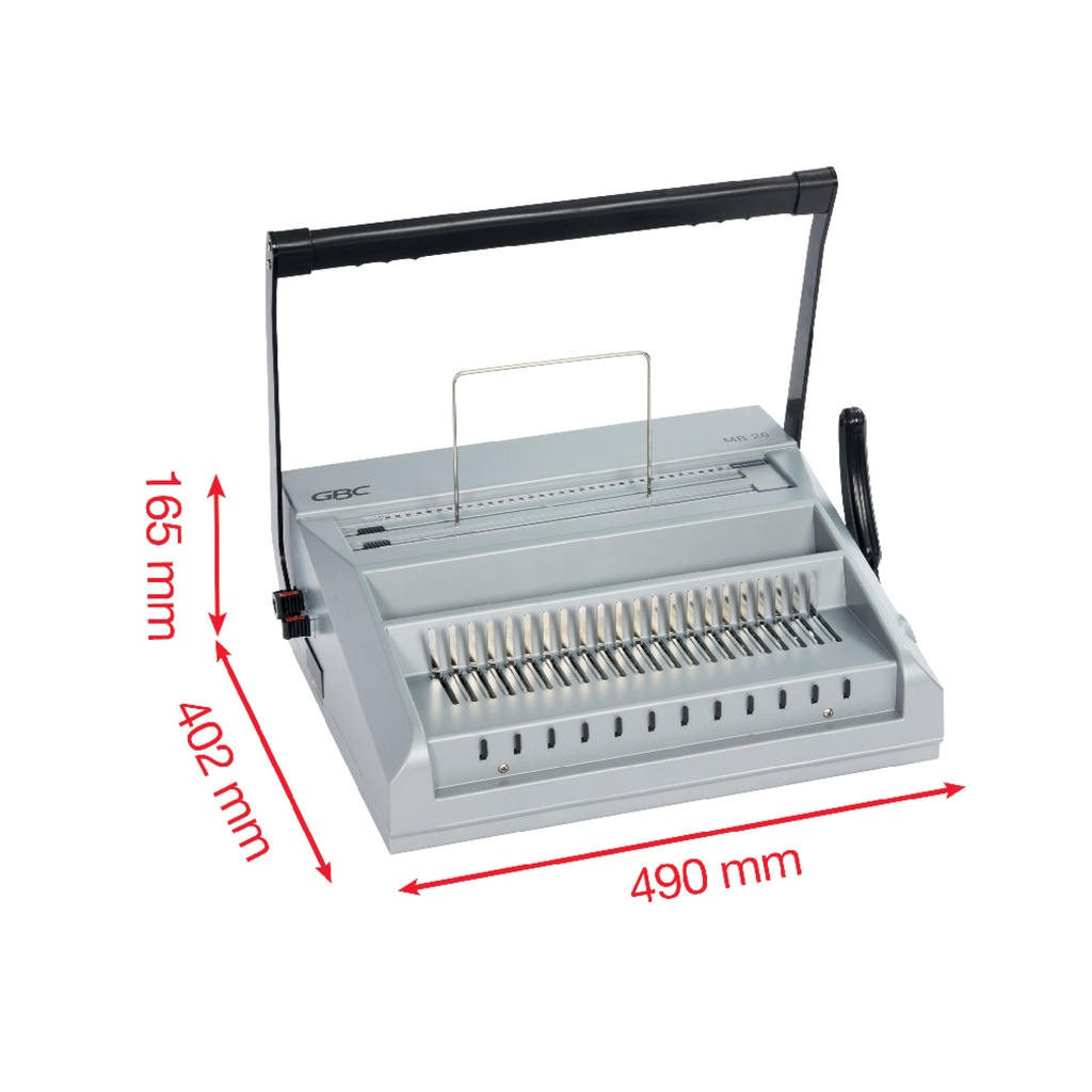 Inbindmachine GBC Multibind MB20 28/34-gaats — afbeelding 2