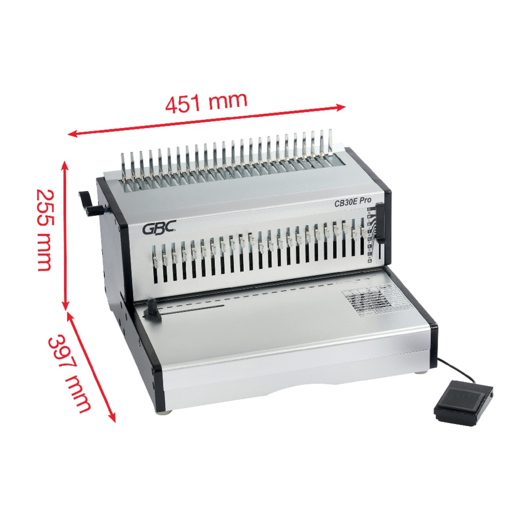 Inbindmachine GBC Combbind CB30E Pro — afbeelding 2