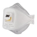 Stofmasker 3M Aura Comfort Cool Flow 9332 FFP3 met ventiel 10 stuks — afbeelding 4