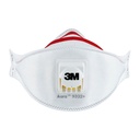 Stofmasker 3M Aura Comfort Cool Flow 9332 FFP3 met ventiel 2 stuks — afbeelding 3