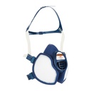 Mondmasker 3M met geïntegreerde filters 4251+, A1P2 organische dampen — afbeelding 4