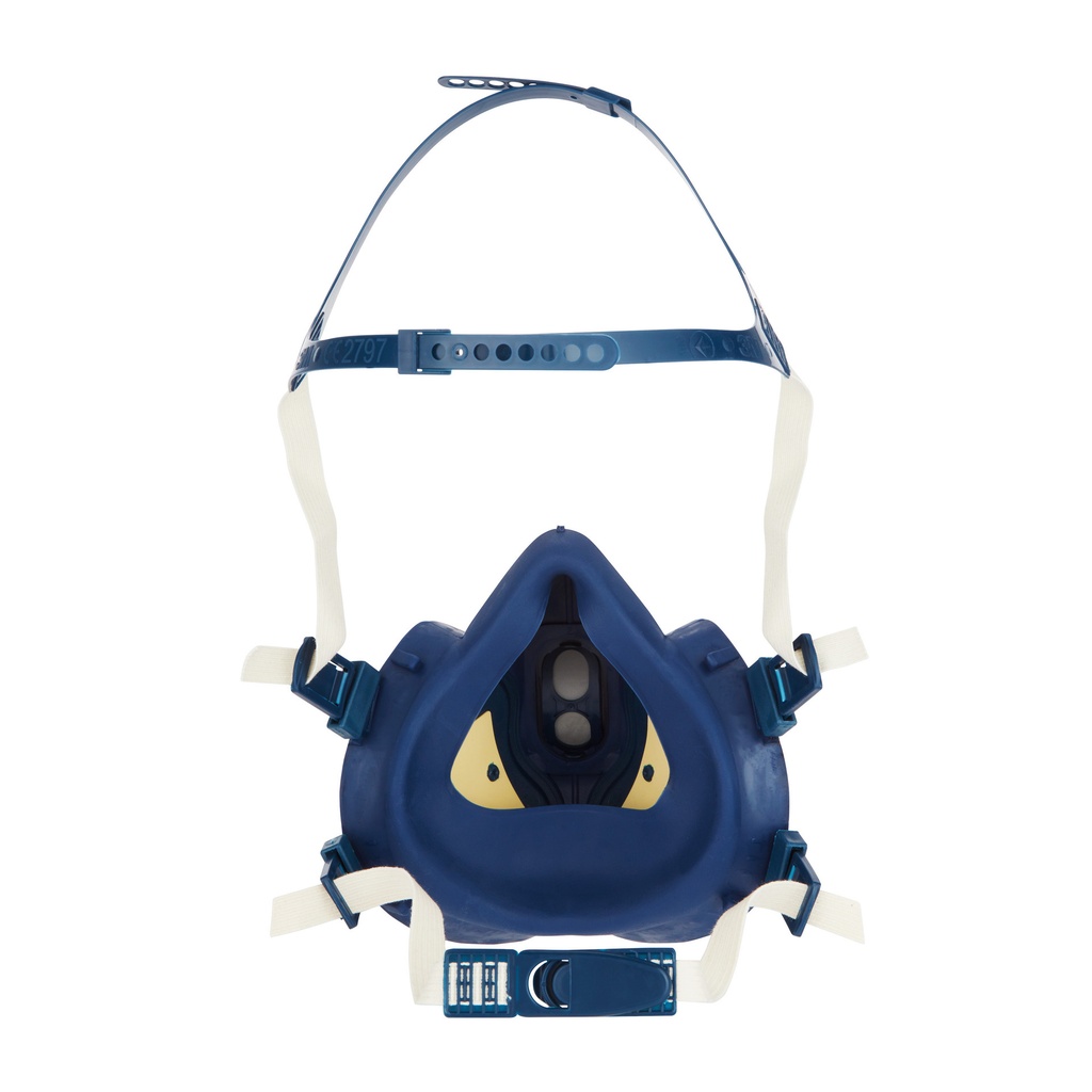 Mondmasker 3M met geïntegreerde filters 4251+, A1P2 organische dampen — afbeelding 6