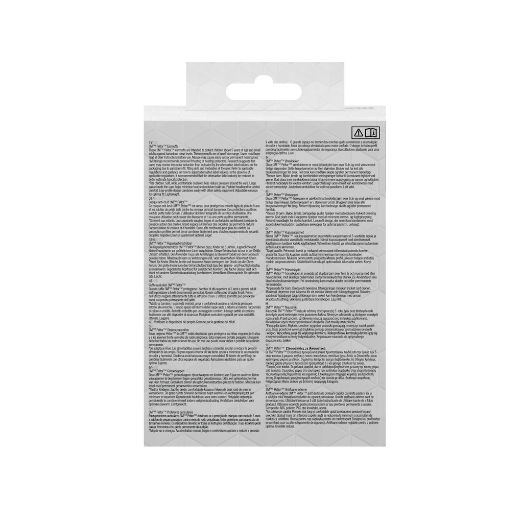 Oorkap 3M Peltor voor kinderen  H510AK 87-98 dB roze — afbeelding 2