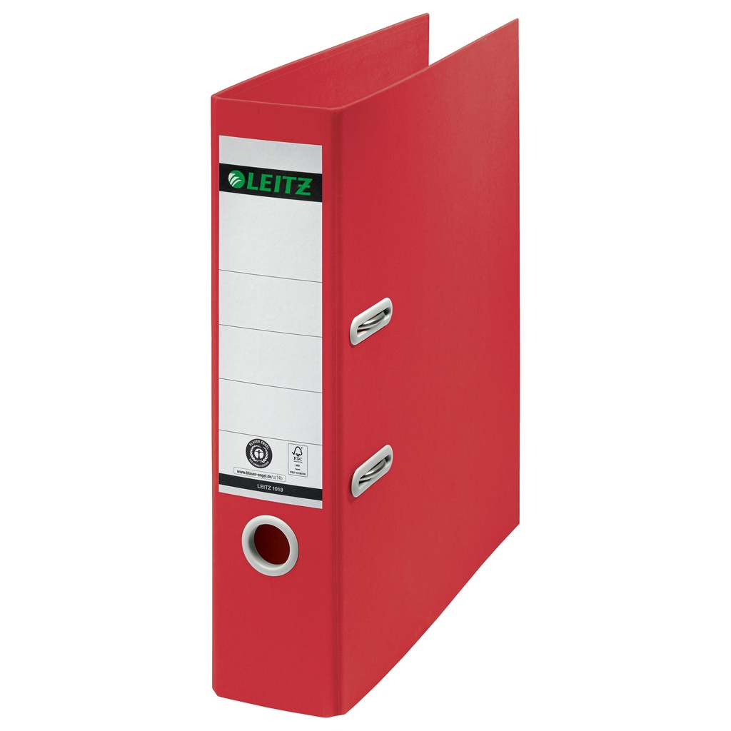 Ordner Leitz Recycle 180° 80mm karton A4 rood — afbeelding 2