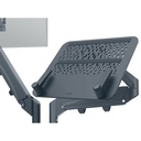 Monitor- en laptoparm Leitz Ergo ruimtebesparend dubbel donkergrijs — afbeelding 2