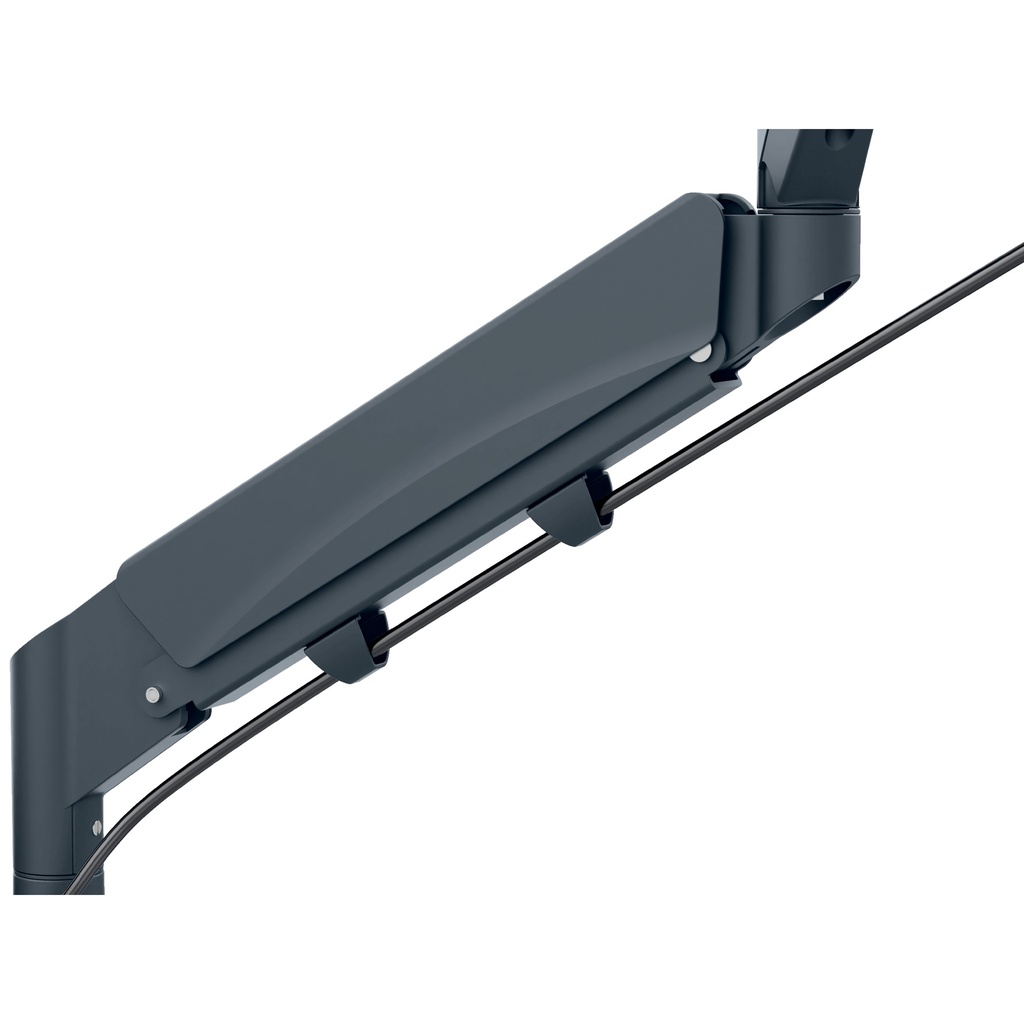 Monitor- en laptoparm Leitz Ergo ruimtebesparend dubbel donkergrijs — afbeelding 4