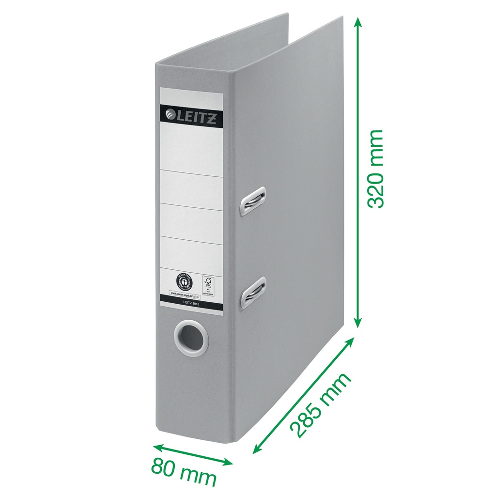 Ordner Leitz Recycle 180° 80mm karton A4 groen — afbeelding 4