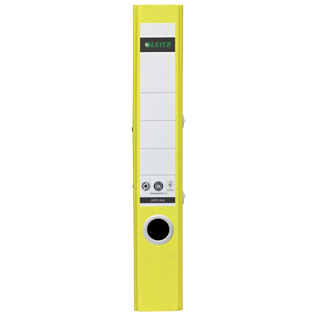 Ordner Leitz Recycle 180° 50mm karton A4 geel — afbeelding 3
