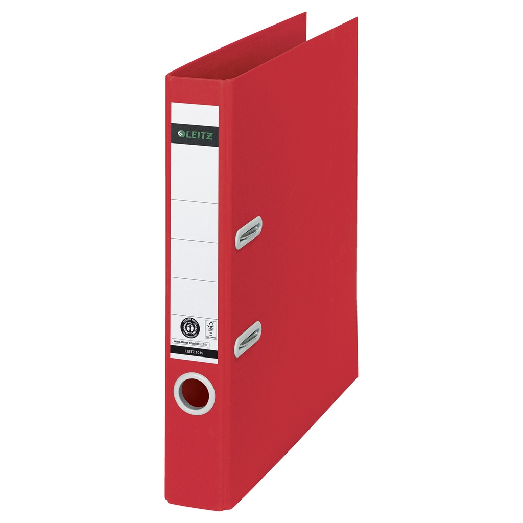 Ordner Leitz Recycle 180° 50mm karton A4 rood — afbeelding 2