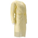 Isolatieschort CMT PP non woven 120x140cm geel — afbeelding 2