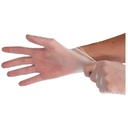 Handschoen CMT XL vinyl poedervrij wit 100 stuks — afbeelding 4
