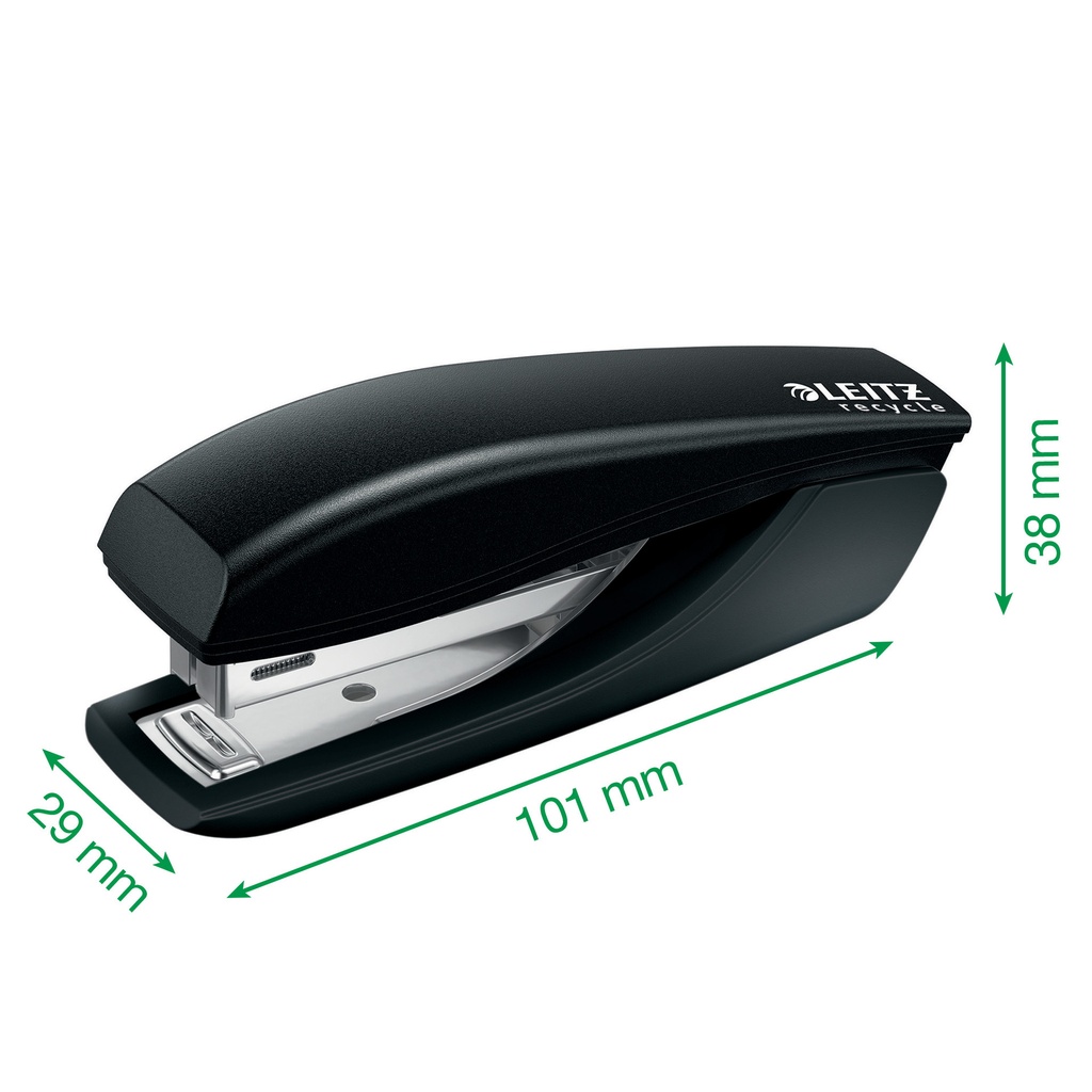 Nietmachine Leitz Nexxt Recycle mini 10 vel zwart — afbeelding 2