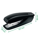 Nietmachine Leitz Nexxt Recycle mini 10 vel zwart — afbeelding 2