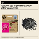Inktcartridge HP 4K0U8NE 924E Evomore rood — afbeelding 5