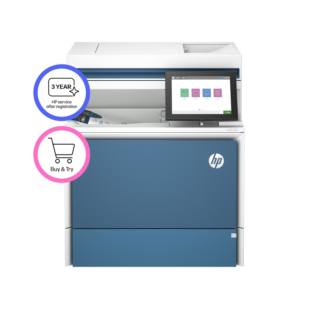 Multifunctional Printer HP Color LaserJet Enterprise MFP5800dn — afbeelding 2