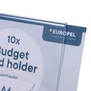 Kaarthouder Europel Budget L-standaard A6 liggend 10 stuks — afbeelding 5