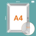 Kliklijst Nobo Premium Plus afsluitbaar A4 — afbeelding 2