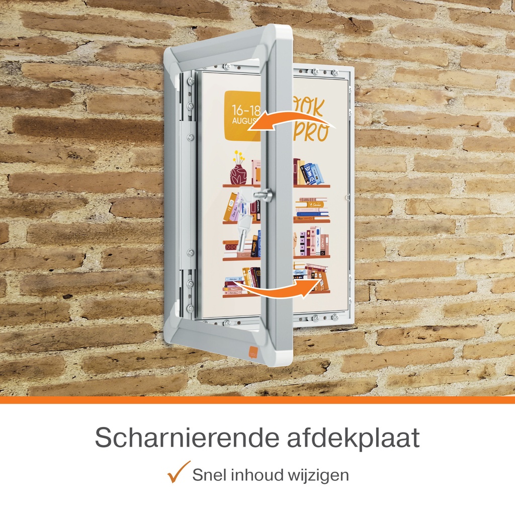 Kliklijst Nobo Premium Plus afsluitbaar A4 — afbeelding 4