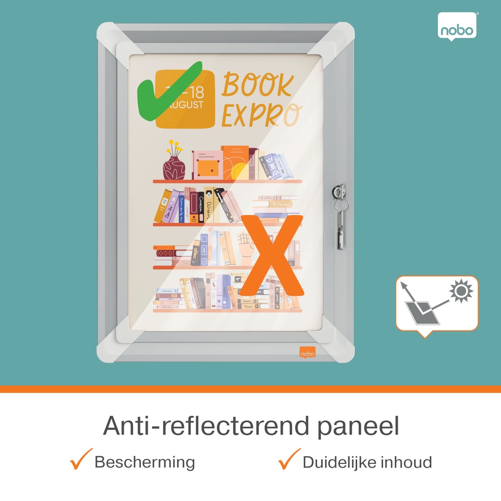 Kliklijst Nobo Premium Plus afsluitbaar A4 — afbeelding 5