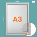 Kliklijst Nobo Impression Pro brandwerend A3 — afbeelding 2