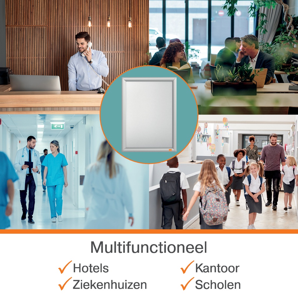Kliklijst Nobo Impression Pro brandwerend A3 — afbeelding 5