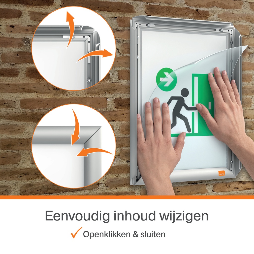 Kliklijst Nobo Impression Pro brandwerend A4 — afbeelding 3