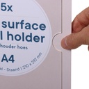 Posterhouder Europel zelfklevend A4 staand 5 stuks — afbeelding 6
