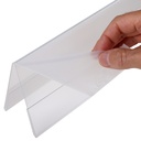 Tafelnaambord Europel A4 gevouwen 5 stuks — afbeelding 4