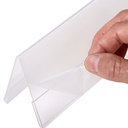 Tafelnaambord Europel A5 gevouwen 5 stuks — afbeelding 4