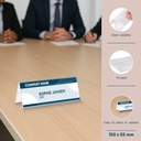 Tafelnaambord Europel A6 gevouwen 10 stuks — afbeelding 6